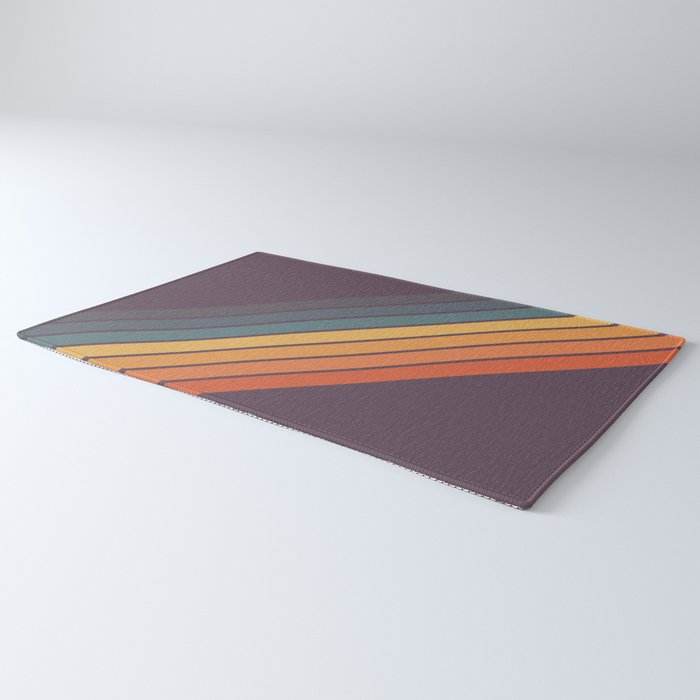 Classic 70s Style Retro Stripes - Dalana Rug Gallery Image 3