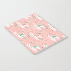 Lovely Llama on Pink Notebook Gallery Image 2