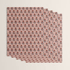 MACHA PINK COSMOS Wrapping Paper Gallery Image 3