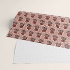 MACHA PINK COSMOS Wrapping Paper Gallery Image 2