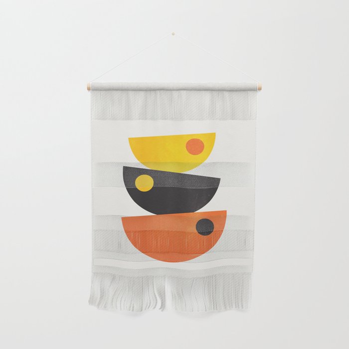 Balance 01: Bowls | Mid-Century Edition Wall Hanging Gallery Image 1