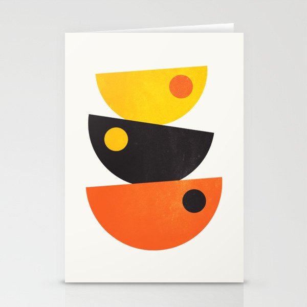 Balance 01: Bowls | Mid-Century Edition Stationery Card Gallery Image 2