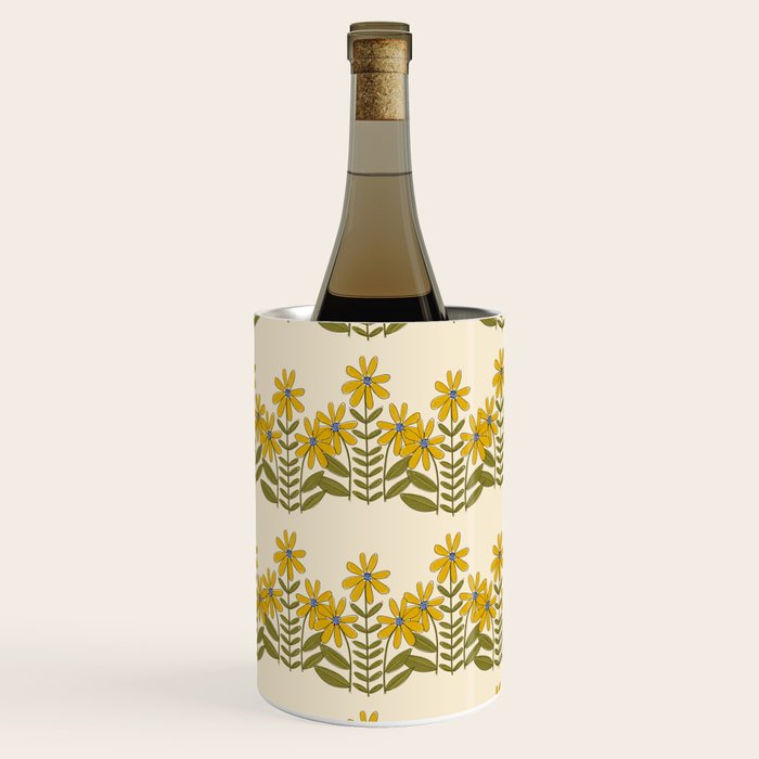 Sunflower - Block Print Wine Chiller Gallery Image 2