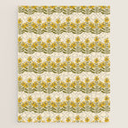 Sunflower - Block Print Jigsaw Puzzle Gallery Image 1