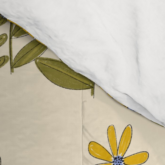 Sunflower - Block Print Comforter Gallery Image 4