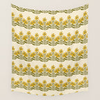 Sunflower - Block Print Wall Tapestry Gallery Image 4