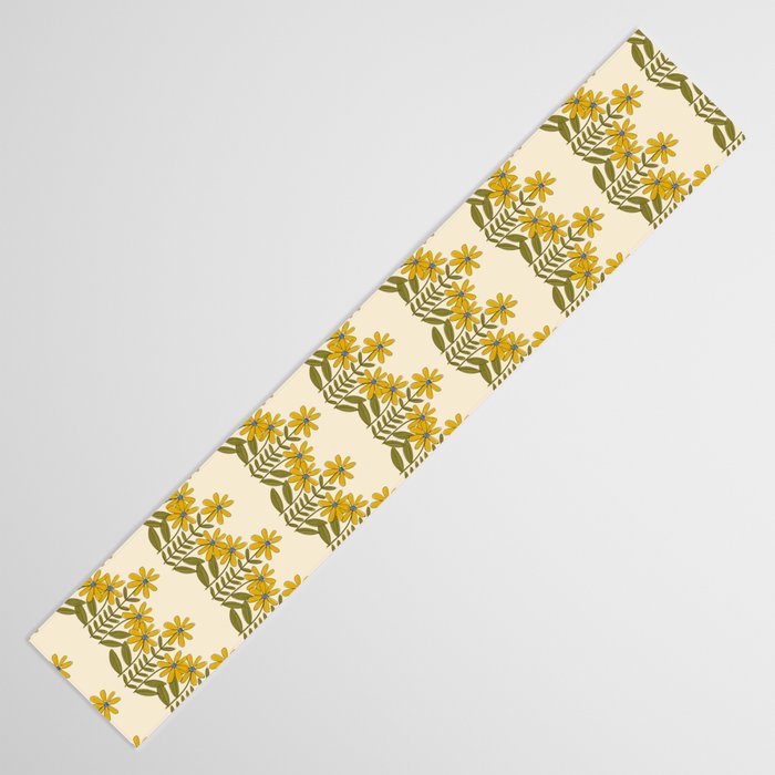Sunflower - Block Print Table Runner Gallery Image 3