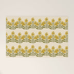 Sunflower - Block Print Welcome Mat Gallery Image 1