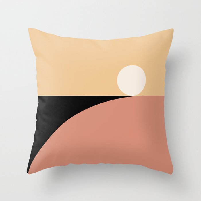 Simplistic Landscape XI Throw Pillow Gallery Image 6