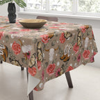Cowboy Spirit Blooms Tablecloth Gallery Image 3