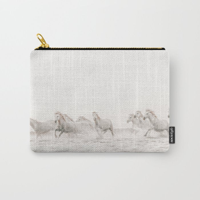 Wild Horses Carry All Pouch Gallery Image 1