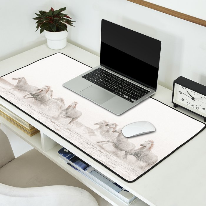 Wild Horses Desk Mat Gallery Image 2