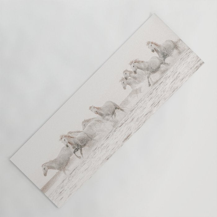 Wild Horses Yoga Mat Gallery Image 1