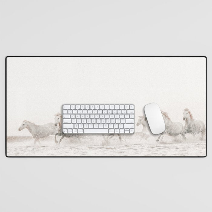 Wild Horses Desk Mat Gallery Image 1