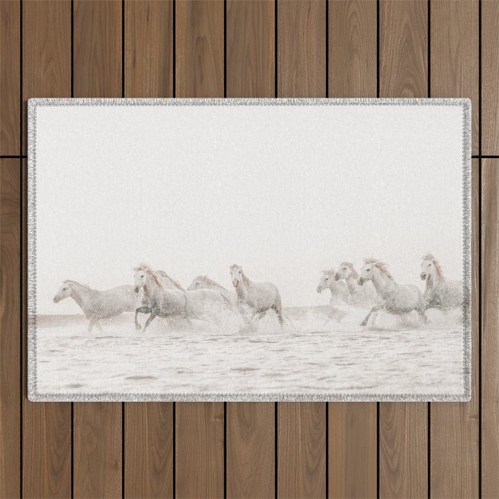 Wild Horses Outdoor Rug Gallery Image 1