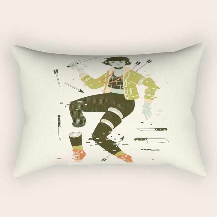 To Pieces Rectangular Pillow Gallery Image 2