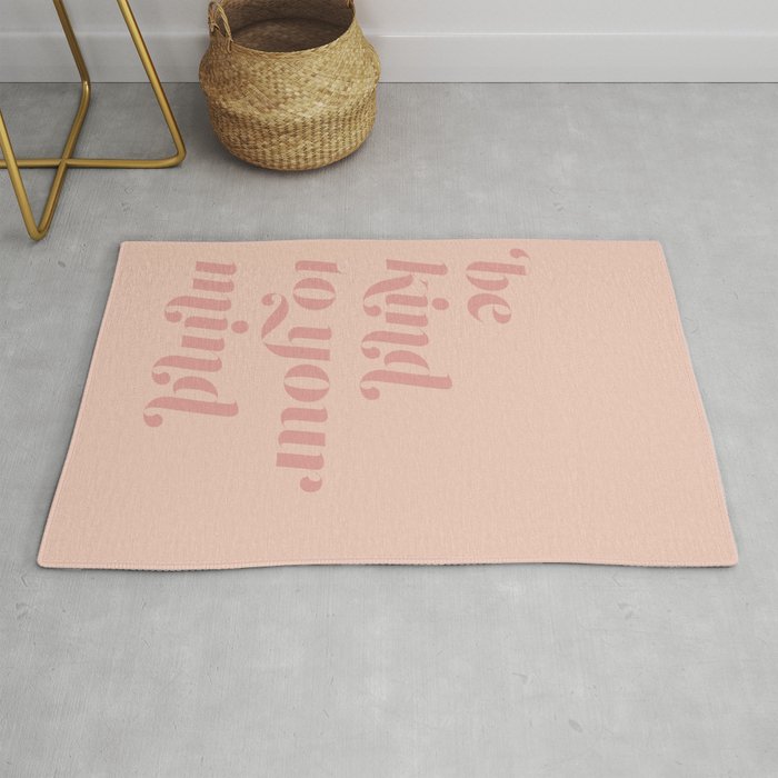 Be Kind to Your Mind Rug Gallery Image 1
