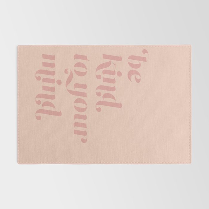Be Kind to Your Mind Rug Gallery Image 2