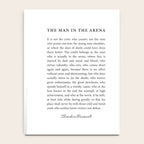The Man In The Arena Notebook Gallery Image 4