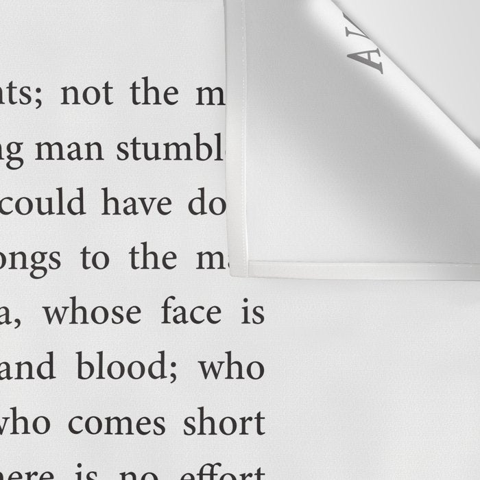 The Man In The Arena Wall Tapestry Gallery Image 3