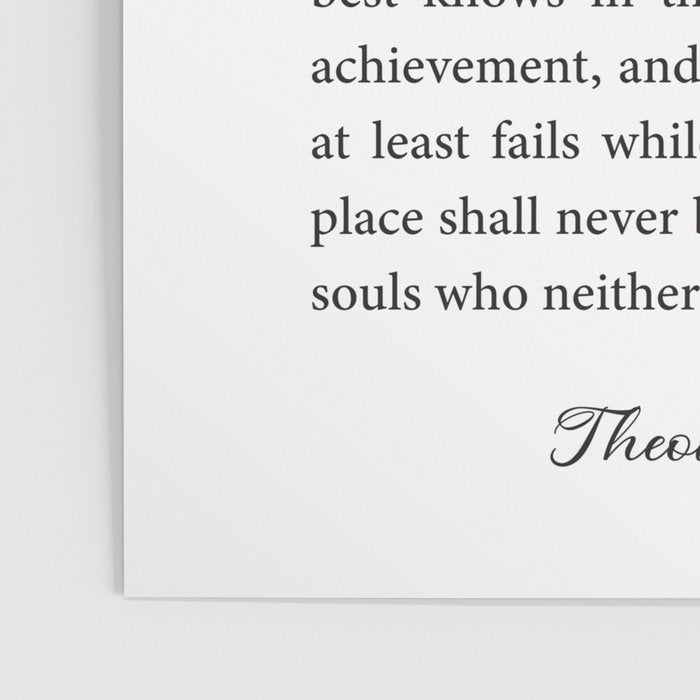 The Man In The Arena Poster Gallery Image 3