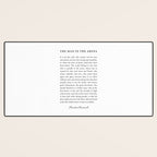 The Man In The Arena Desk Mat Gallery Image 3
