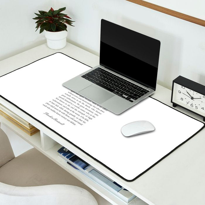 The Man In The Arena Desk Mat Gallery Image 2