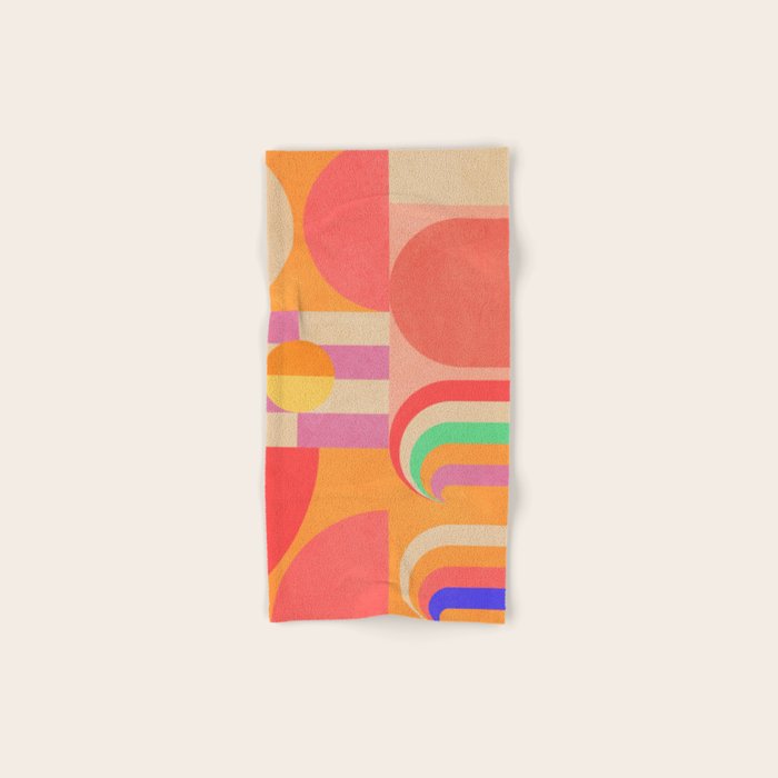 Geometric Shapes 185 Bath Towel Gallery Image 1