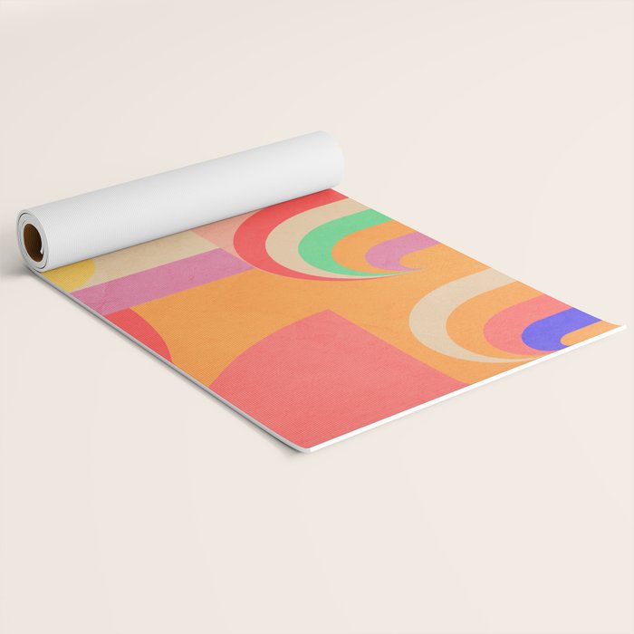 Geometric Shapes 185 Yoga Mat Gallery Image 2