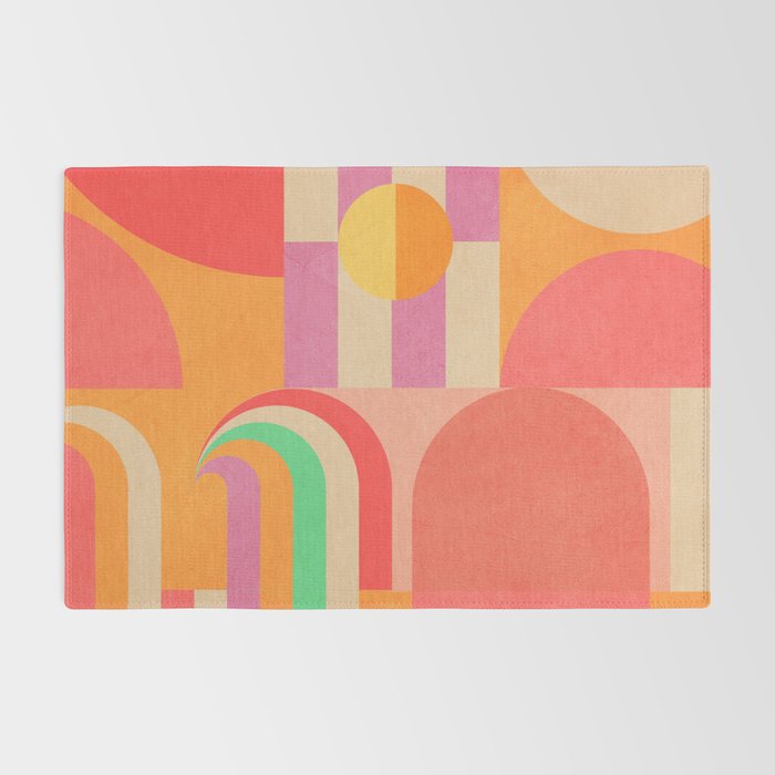 Geometric Shapes 185 Rug Gallery Image 2