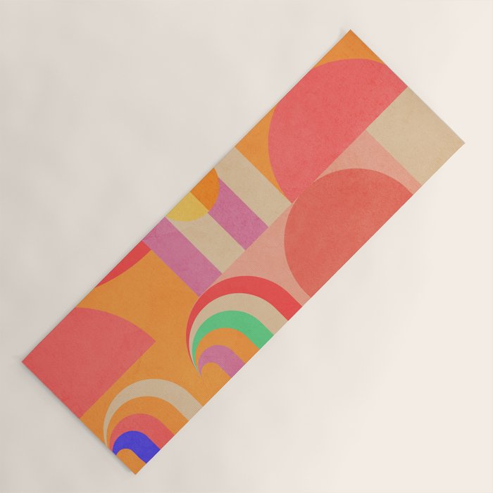 Geometric Shapes 185 Yoga Mat Gallery Image 1