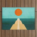 The Road Less Traveled Outdoor Rug Gallery Image 1