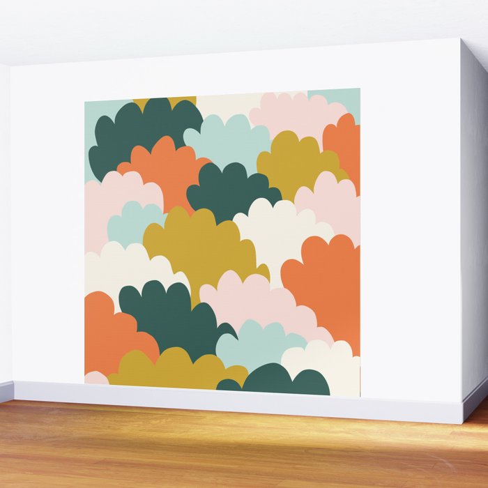 Cloudy Sky No2 Wall Mural Gallery Image 2