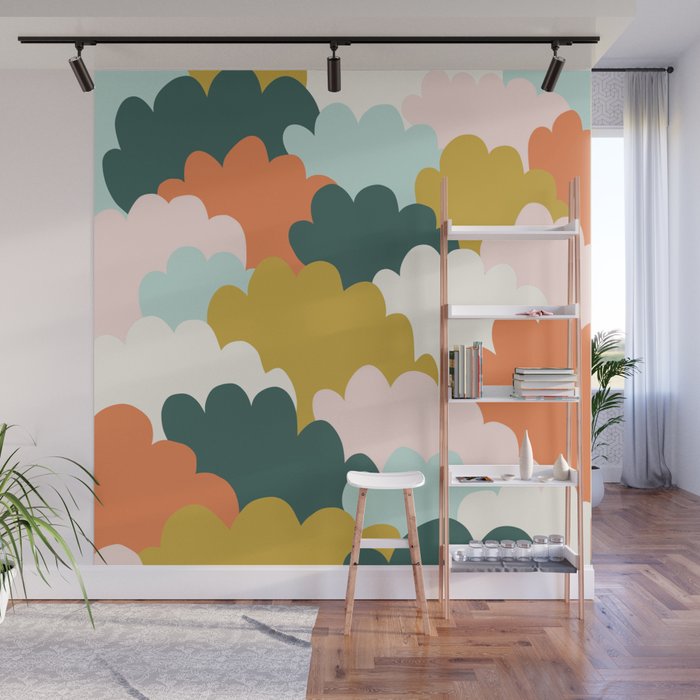 Cloudy Sky No2 Wall Mural Gallery Image 1