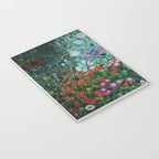 Flower Garden Riot of Colors by Gustav Klimt Notebook Gallery Image 3
