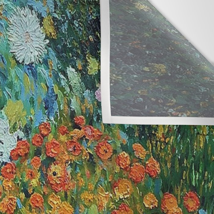 Flower Garden Riot of Colors by Gustav Klimt Wall Tapestry Gallery Image 3