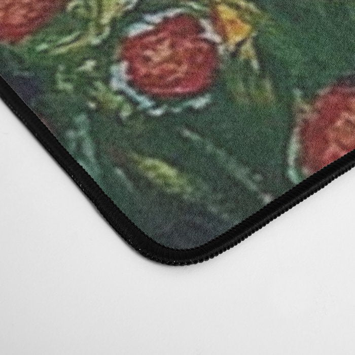 Flower Garden Riot of Colors by Gustav Klimt Desk Mat Gallery Image 4