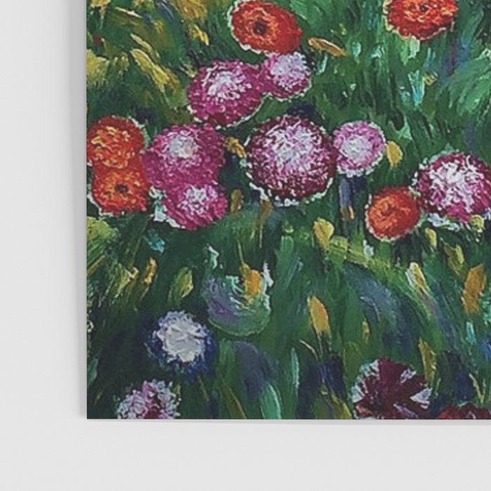 Flower Garden Riot of Colors by Gustav Klimt Poster Gallery Image 3