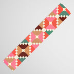 Winter Retro Quilt Pattern Table Runner Gallery Image 3