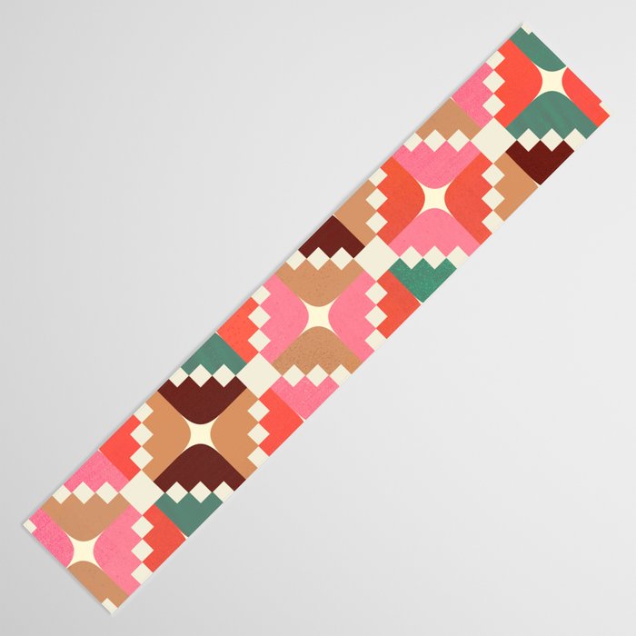 Winter Retro Quilt Pattern Table Runner Gallery Image 3