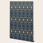 Dark Indigo Batik Wallpaper Gallery Image 2