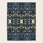 Dark Indigo Batik Poster Gallery Image 4