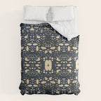 Dark Indigo Batik Comforter Gallery Image 6