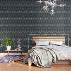 Dark Indigo Batik Wallpaper Gallery Image 3