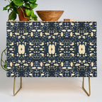 Dark Indigo Batik Credenza Gallery Image 1