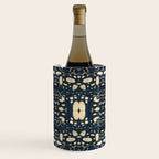 Dark Indigo Batik Wine Chiller Gallery Image 1