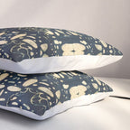 Dark Indigo Batik Pillow Sham Gallery Image 3