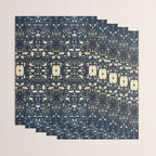 Dark Indigo Batik Wrapping Paper Gallery Image 3
