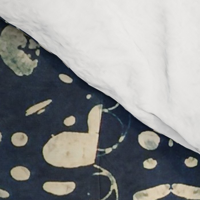 Dark Indigo Batik Comforter Gallery Image 4