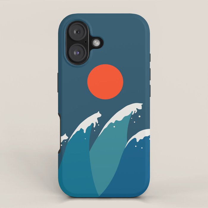 Cat Landscape 15 iPhone Case Gallery Image 1